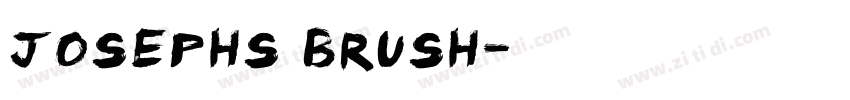 Josephs Brush字体转换